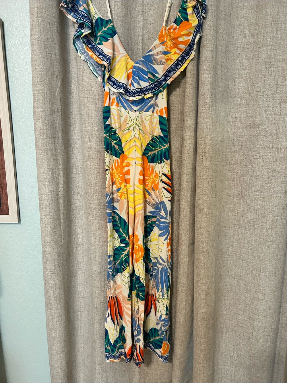 Flying tomato floral jumpsuit